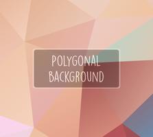 Polygonal background for craft vector