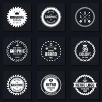 Vintage Retro Vector Logo para banner