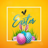 Happy Easter Illustration vector