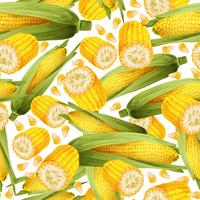 Corn seamless pattern