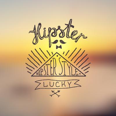 Hipster background