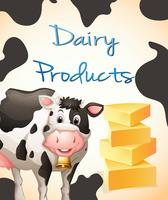 Dairy product vector