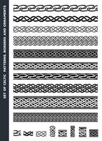 Celtic Patterns And Ornaments Set