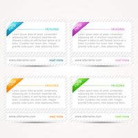 web elements vector