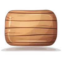 Wood texture brown box. vector