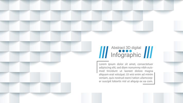 Abstrack paper background - origami template.