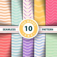 Color wave, Merry Christmas pattern.