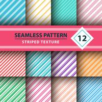 Striped sweet line Merry Christmas pattern.