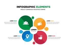 Vector elements for infographic. Template for diagram, graph, presentation and chart.