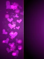 vector heart background