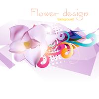 beautiful flower vector