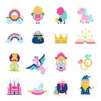 Fairy Tale Set vector