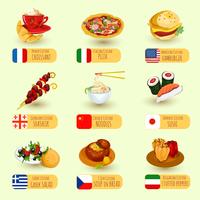 World Food Set vector