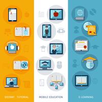 E-learning Banners Vertical