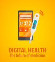 Digital Health Concept vector