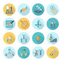 Compliance Icons Flat vector