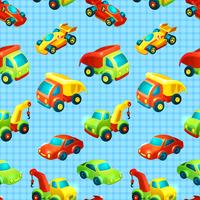 Transport toy seamless pattern