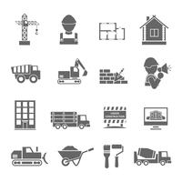 Construction Icons Set vector