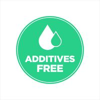 Additives free.  vector