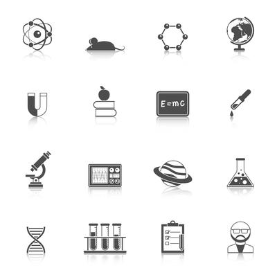 Science And Scholarship Icon Set 