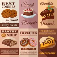 Pastry Poster Set