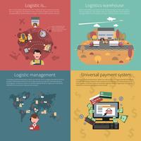 Design concept set for logistic vector