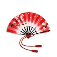 Japanese Folding Fan vector
