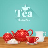 Tea Pottery Illustration vector