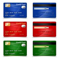 Credit Card Design vector