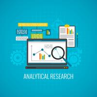 Icono de investigación analítica y de datos.