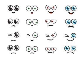 Cartoon Eyes vector