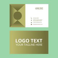Olive Business Card 32 vector
