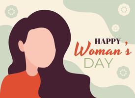 Happy woman's day vector