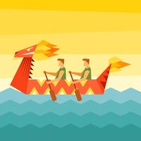 dragon boat festival vector