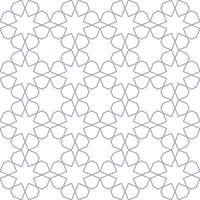 geometric seamless pattern Islamic style vector