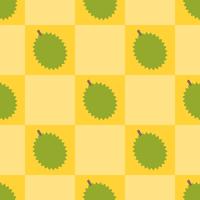 Durian seamless pattern for use as wrapping paper gift  vector