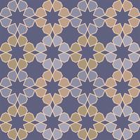 geometric seamless pattern Islamic style vector