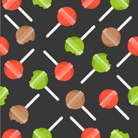 Sweets seamless pattern for use as wrapping paper gift or background vector