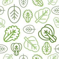 Seamless Outline vegetable pattern for wallpaper or use as wrapping paper vector