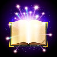 Magic Book Illustration vector