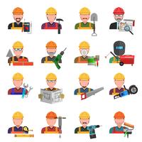 Worker Icons Set