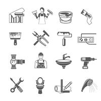 Home Repair Icons Set vector