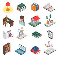 Books Icons Set  vector
