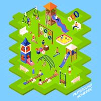 Playground Park Poster vector