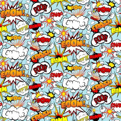 Comic Seamless Pattern