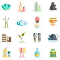 Spa Icons Set  vector