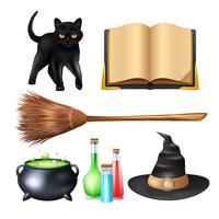 Halloween Magic Set vector