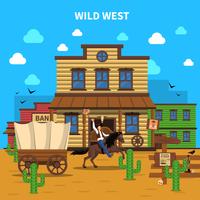 Cowboy Background Illustration