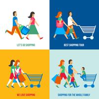 Shopping People Design Concept