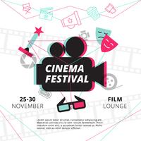 Cinema Festival Poster vector